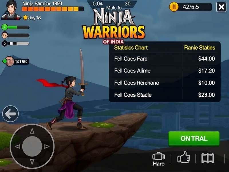 Ninja Warriors Of India Game Screenshot